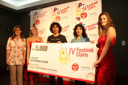 IV Festival Claro premia a sus afortunados  seis ganadores con un total de 40 mil dólares.
