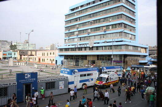 Vistas de la sede principal de Reniec en el Centro de Lima