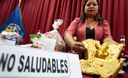 La Directora de Digesa, Mónica Saavedra, recomienda para estas fiestas evitar el consumo de productos que no cumplan las garantías de salubridad