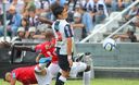Vibrante partido entre los equipos Alianza Lima y Juan Aurich de Chiclayo, en el Estadio Matute.