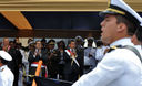 Presidente Ollanta Humala preside ceremonia de clausura del año académico 2011 de la Escuela Naval.