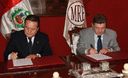Ministro de Relaciones Exteriores, Rafael Roncagliolo y el Presidente de Sierra Exportadora, Alfonso Velásquez,firman Convenio de Colaboración Interinstitucional