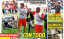 Vistas de portadas de los principales diarios deportivos del Lima.
