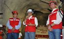 Presidente Ollanta Humala en ceremonia por la conclusión de la perforación del Túnel Transandino en Lambayeque.