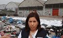 Jefa de la Sunat, Tania Quispe, presentó esta mañana mercadería incautada en accidentado operativo realizado en el Centro Comercial Polvos Azules.