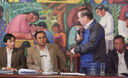 Premier Óscar Valdés se reunió con líderes de organizaciones sociales en Cajamarca.