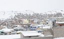 Una intensa nevada sorprendió a pobladores de cerro de Pasco