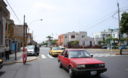 Imágenes de la transitada avenida Miguel Grau en Barranco