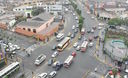 Vistas panorámicas de la importante intersección de la Avenida Abancay con la Avenida Nicolás de Piérola.