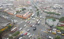 Vistas panorámicas de la importante intersección de la Avenida Abancay con la Avenida Nicolás de Piérola.