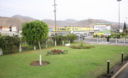 Una vista del pujante distrito de Ventanilla a través de sus parques y avenidas.