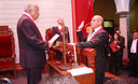 El magistrado Ernesto Álvarez Miranda juramentó como presidente del Tribunal Constitucional