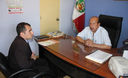 Alcalde de Mi Perú Reynaldo Encalada en entrevista para Generaccion.com
