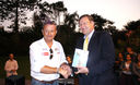 El embajador de Francia, Jean-Jacques Beaussou, rindió homenaje a los pilotos franceses que participaron en el Rally Dakar 2012.