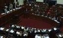 Presentación en el Congreso de la República del Primer Ministro Oscar Valdés