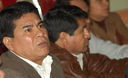 El secretario general de la Confederación General de Trabajadores del Perú (CGTP), Mario Huamán.
