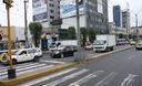 La Avenida 28 de Julio es una de las principales arterias de la capital, cruza, entre otras, con la Avenida Arequipa.