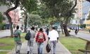 La Avenida Arequipa es una de las principales de la ciudad: sus 52 cuadras encuentran un inicio en el barrio de Santa Beatriz