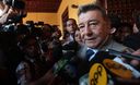 El canciller Rafael Roncagliolo Orbegoso en diversos encuentros con la prensa peruana.