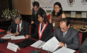 Congresista Leyla Chihuán firma convenio, con la Municipalidad de Carabayllo y la empresa privada, que busca erradicar y ayudar a los sectores más vulnerables de la zona.