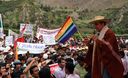 Ollanta Humala Tasso inauguró el tramo Pariacoto Yupash de la carretera Casma Yaután Huaraz.