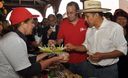 Ollanta Humala en lanzamiento de programa 'De mi tierra su producto en el distrito de Callahuanca, provincia de Huarochiri.