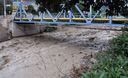 El río Moquegua aumenta su caudal cada día más debido a la intensa lluvias que se presentan en diversas zonas del país.