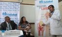 Presidente ejecutivo de EsSalud Álvaro Vidal anuncia que se logró poner en azul cuentas de la institución.