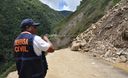 Carretera ayacuchana Ccentabamba-Machente, en el Valle de los Ríos Ene y Apruímac (VRAE) fue afectada por deslizamiento