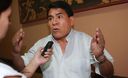 Mario Huamán secretario de la CGTP reunido con trabajadores del Instituto Nacional Penitenciario (Inpe).