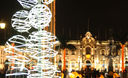 Navidad en la Plaza de Armas de Lima