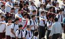 Entusiastas alumnos iniciaron con normalidad las clases en diversas escuelas de Lima y provincias.