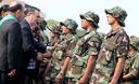 Ministro Óscar Valdés,condecora a personal militar y policial que capturo al terrorista Artemio