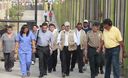 El Ministerio de Salud y el INPE inician campaña de detección rápida de la TBC en el Penal de Lurigancho
