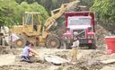 Continuan los trabajos de limpieza por el desborde del río Huaycoloro en Chosica