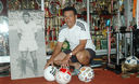 El ex futbolista Héctor Chumpitaz, uno de los máximos exponentes en la historia del fútbol peruano