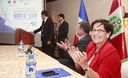 Susana Villarán y el Embajador de Francia Jean Jacques Beaussou, presentaron un proyecto para construcción de un metro expreso