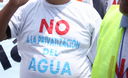 No a la privatización de Sedapal miles de personas marcharon  al congreso en protesta a la privatización de agua