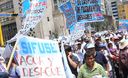 No a la privatización de Sedapal miles de personas marcharon  al congreso en protesta a la privatización de agua