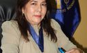 Decana del Colegio de Psicólogos Rosa Velasco Valderas en su despacho del Colegio Psicólogos del Perú