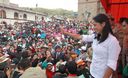 Primera Dama Nadine Heredia participó en el Concurso Regional de Lemas y Sombreros Contra la Radiación Solar en Puno