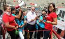 Comité de Damas del Parlamento junto al titular del Legislativo inauguraron barandas de contención en San Juan de Lurigancho.