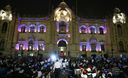 Ollanta Humala Tasso participó de la campaña Enciende una Luz azul orientada a promover la toma de conciencia sobre el autismo