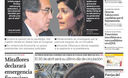 Portada de los diarios de Lima, 06 de enero de 2011