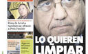 Portada de los diarios de Lima, 06 de enero de 2011