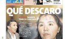 Portada de los diarios de Lima, 13 de enero de 2011