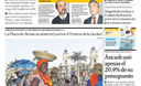 Portada de los diarios de Lima, 18 de enero de 2011