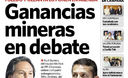 Portada de los diarios de Lima, 21 de enero de 2011