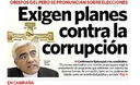 Portada de los diarios de Lima, 27 de enero de 2011