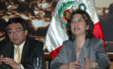 Congresista Martha Chavez en el congreso de la Republica